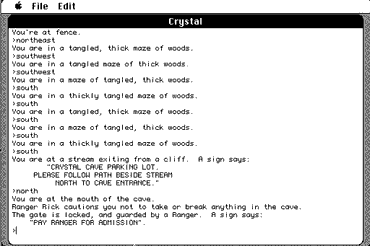 crystal cave capture
