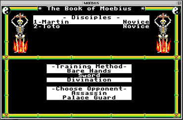 Moebius capture